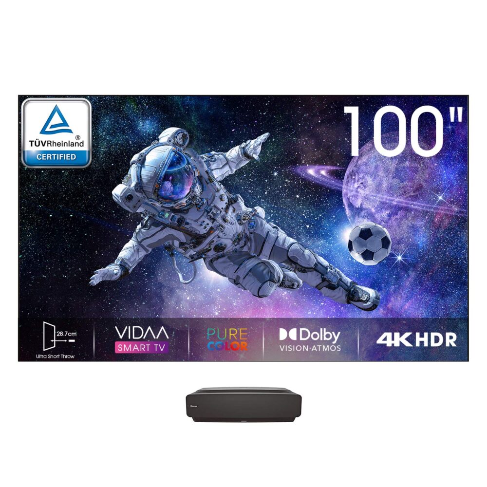 لیزر تی وی هایسنس 100 اینچ مدل F100w