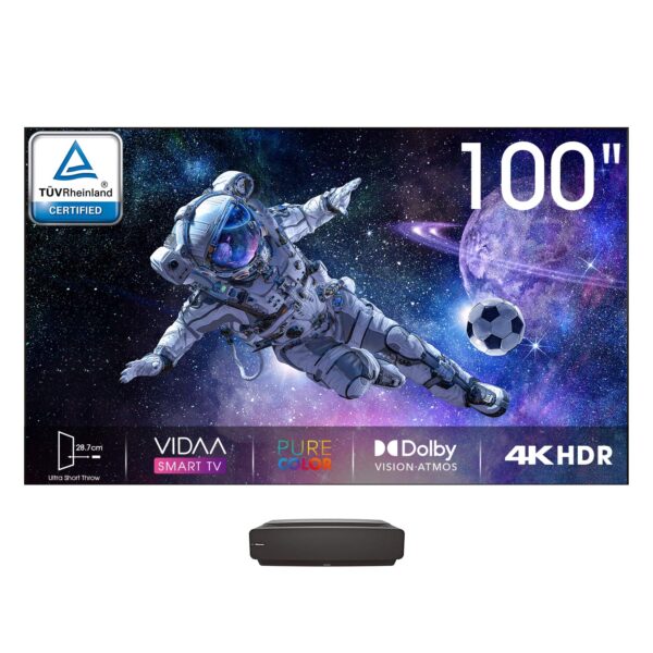 لیزر تی وی هایسنس 100 اینچ مدل F100w